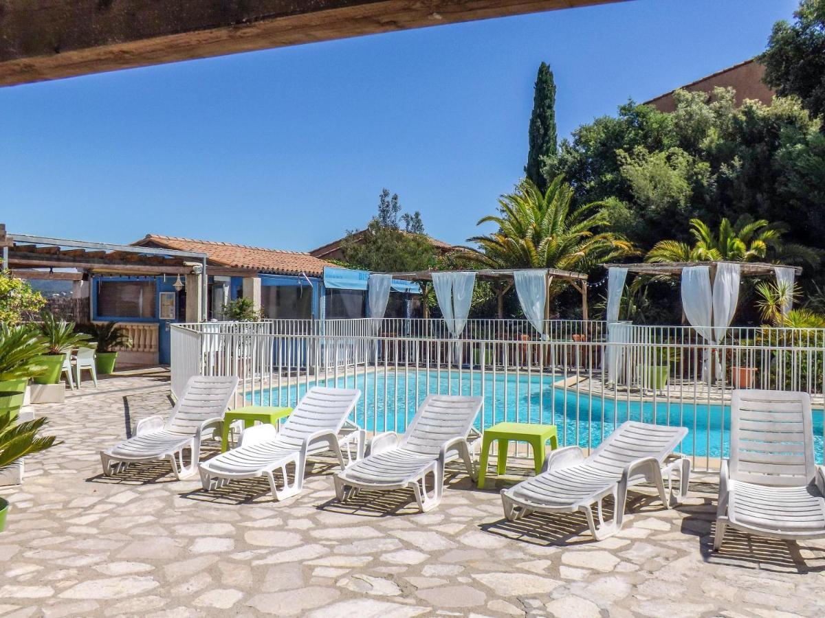 Maison Charmante A Cogolin Avec Vue Sur La Mer Et Piscine Dış mekan fotoğraf